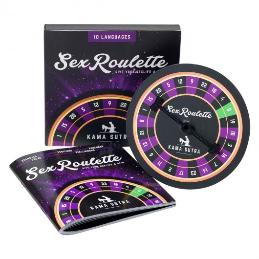 Настольная игра-рулетка Sex Roulette Kamasutra - Tease&Please - купить с доставкой в Ачинске