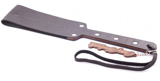 Гладкий мягкий удлиненный пэддл с заклепками - 32 см. - Crazy Handmade - купить с доставкой в Ачинске