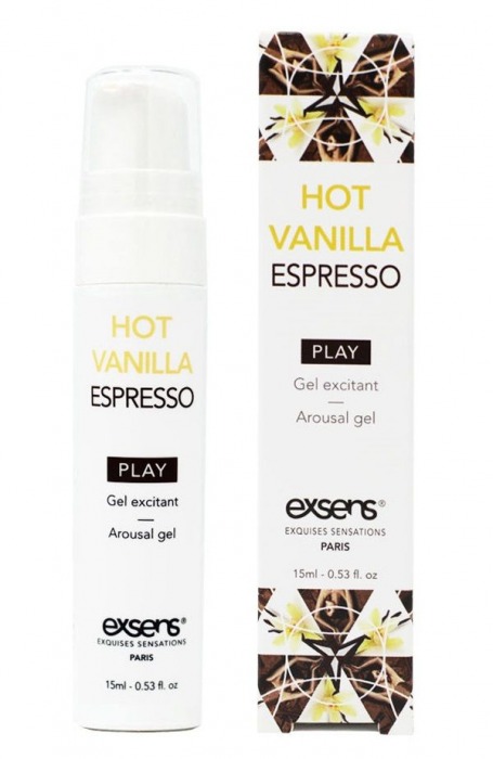 Возбуждающий гель Hot Vanilla Espresso Arousal Gel - 15 мл. - Exsens - купить с доставкой в Ачинске