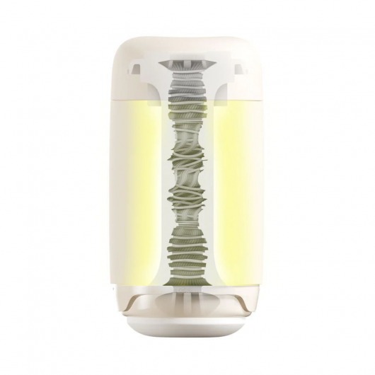 Бежевый мастурбатор Tenga Puffy - Tenga - в Ачинске купить с доставкой