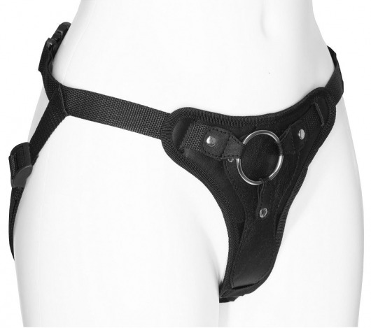 Женские трусики для фиксации насадки кольцом с внутренней насадкой - LOVETOY (А-Полимер) - купить с доставкой в Ачинске