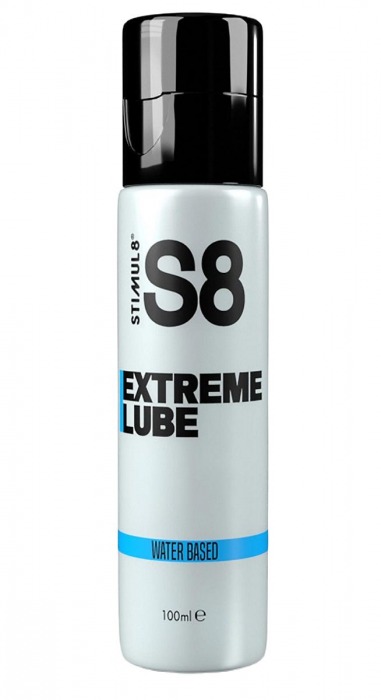 Лубрикант на водной основе S8 Extreme Lube - 100 мл. - Stimul8 - купить с доставкой в Ачинске