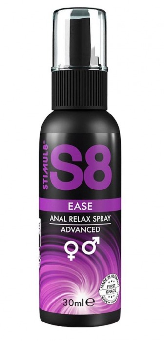 Расслабляющий анальный спрей S8 Ease Anal Relax Spray - 30 мл. - Stimul8 - купить с доставкой в Ачинске