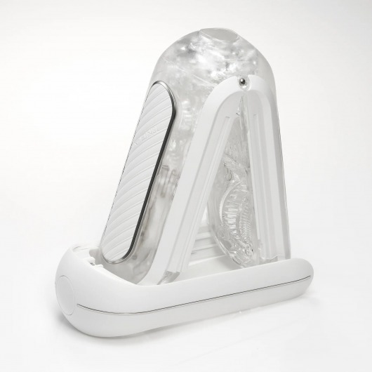 Белый мастурбатор Tenga Flip Zero Gravity с вибрацией - Tenga - в Ачинске купить с доставкой