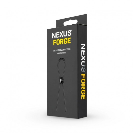 Черное эрекционное лассо Nexus Forge Single - Nexus Range - в Ачинске купить с доставкой