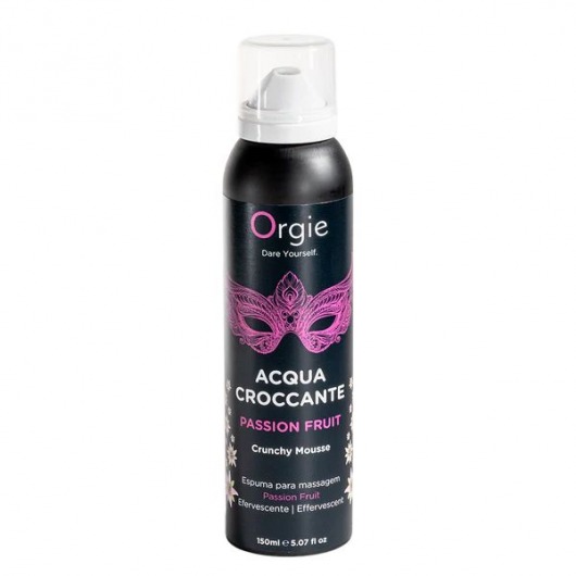 Хрустящая пенка для массажа Acqua Croccante Passion Fruit - 150 мл. - ORGIE - купить с доставкой в Ачинске
