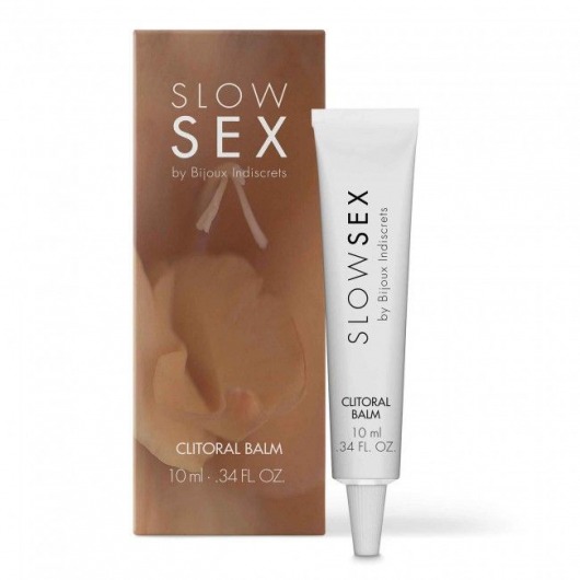 Бальзам для клитора Slow Sex Clitoral Balm - 10 мл. - Bijoux Indiscrets - купить с доставкой в Ачинске