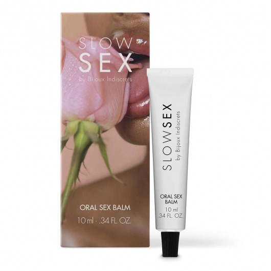 Бальзам для орального секса Slow Sex Oral Sex Balm - 10 мл. - Bijoux Indiscrets - купить с доставкой в Ачинске
