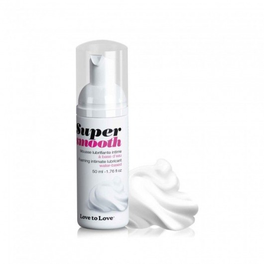 Лубрикант нежнейшая пенка Super Smooth Foaming Intime Lubricant - 50 мл. - Love to Love - купить с доставкой в Ачинске