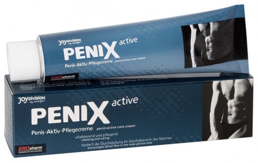 Возбуждающий крем для мужчин PeniX active - 75 мл. - Joy Division - купить с доставкой в Ачинске