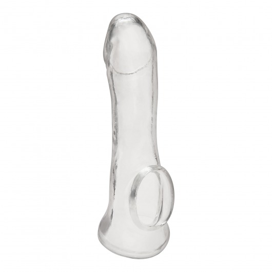 Прозрачная насадка на пенис Transparent Penis Enhancing Sleeve Extension - 15,9 см. - BlueLine - в Ачинске купить с доставкой