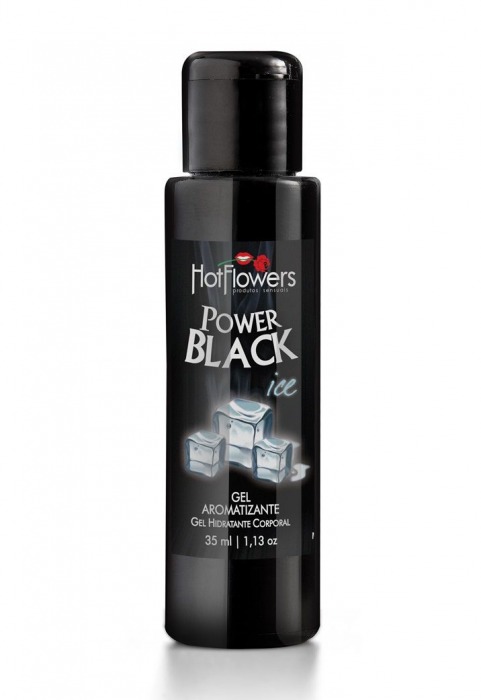 Стимулирующий гель для массажа Power Black - 35 мл. - HotFlowers - купить с доставкой в Ачинске