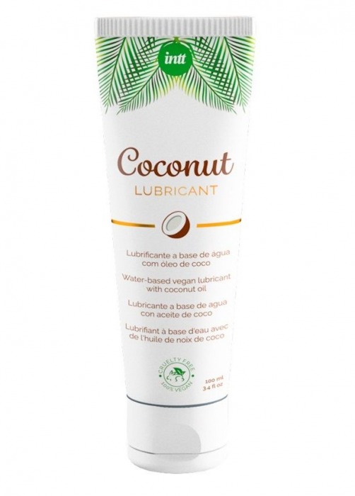 Веганская смазка на водной основе Coconut Lubricant - 100 мл. - INTT - купить с доставкой в Ачинске