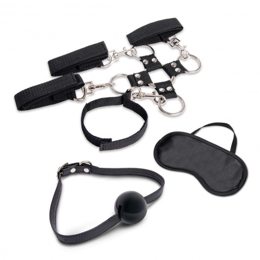 Набор для фиксации из 7 предметов Hogtie   Ball Gag Kit - Lux Fetish - купить с доставкой в Ачинске