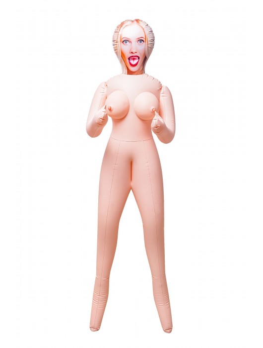 Надувная секс-кукла Lilit с тремя рабочими отверстиями - ToyFa - в Ачинске купить с доставкой