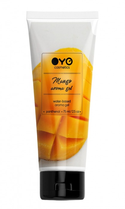 Лубрикант на водной основе OYO Aroma Gel Mango с ароматом манго - 75 мл. - OYO - купить с доставкой в Ачинске