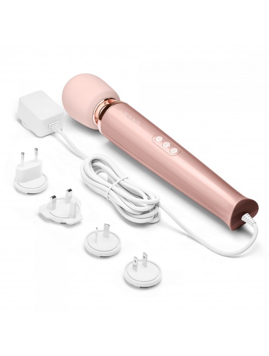 Проводной жезловый вибромассажер Le Wand Powerful Plug-In Vibrating Massger - 34 см. - Le Wand