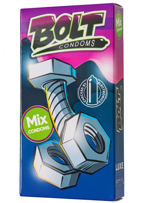 Набор презервативов Bolt Condoms - Luxe - купить с доставкой в Ачинске