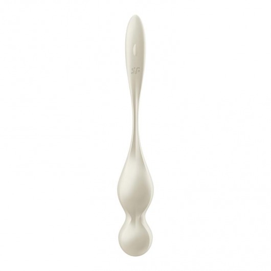 Белые вагинальные шарики Love Birds 1 - Satisfyer