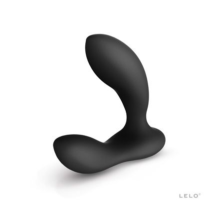 Чёрный перезаряжаемый стимулятор простаты Bruno Black - Lelo - в Ачинске купить с доставкой