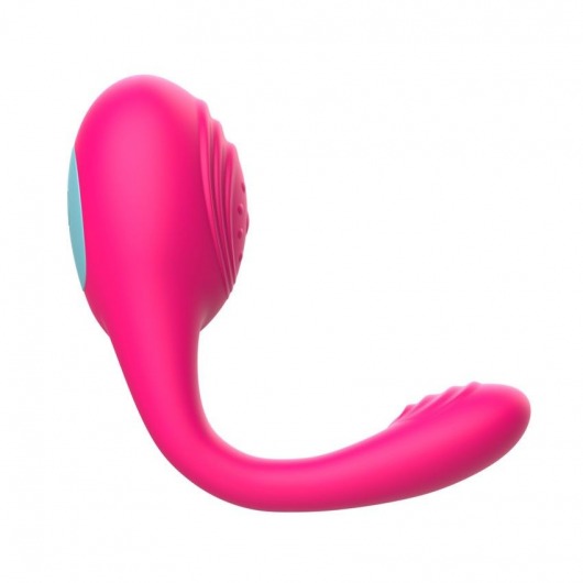 Розовое виброкольцо с пультом ДУ - I-MOON - в Ачинске купить с доставкой
