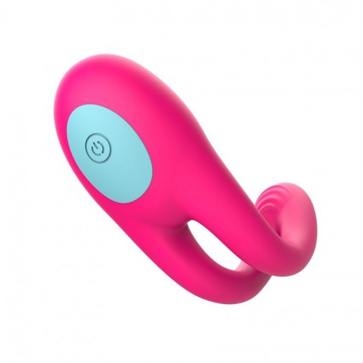 Розовое виброкольцо с пультом ДУ - I-MOON - в Ачинске купить с доставкой