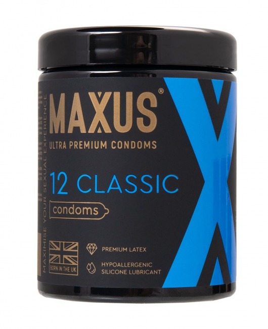 Классические презервативы MAXUS Classic - 12 шт. - Maxus - купить с доставкой в Ачинске