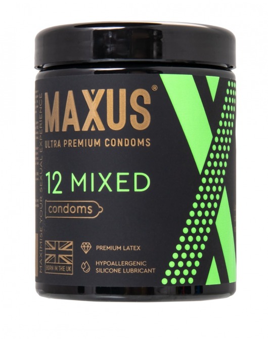 Презервативы MAXUS Mixed - 12 шт. - Maxus - купить с доставкой в Ачинске