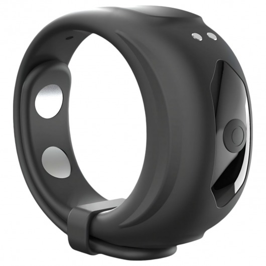 Черное эрекционное виброкольцо Fit Vibe Ring - Dorcel - в Ачинске купить с доставкой