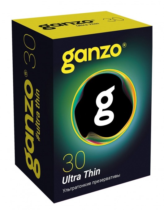 Супертонкие презервативы Ganzo Ultra thin - 30 шт. - Ganzo - купить с доставкой в Ачинске
