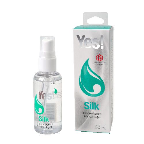 Силиконовая гипоаллергенная вагинальная смазка Yes Silk - 50 мл. - Sitabella - купить с доставкой в Ачинске