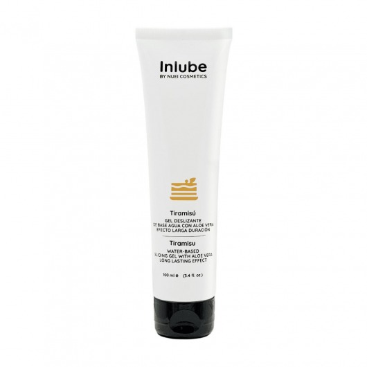 Водный лубрикант Nuei Inlube с алоэ вера и ароматом тирамису - 100 мл. - Nuei cosmetics - купить с доставкой в Ачинске