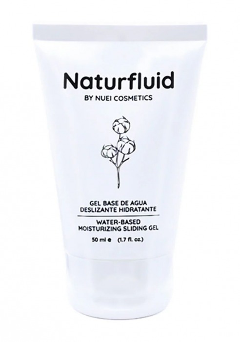 Экстраскользкий лубрикант на водной основе Nuei Naturfluid - 50 мл. - Nuei cosmetics - купить с доставкой в Ачинске