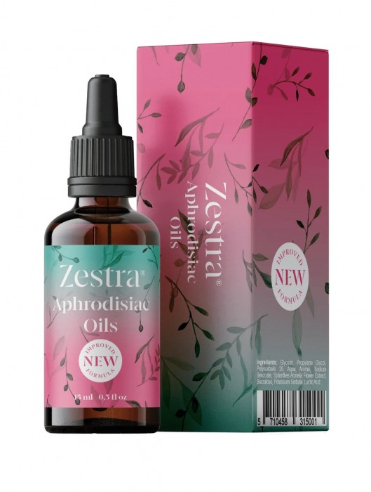Возбуждающее масло Zestra Aphrodisiac Oils - 15 мл. - Zestra - купить с доставкой в Ачинске
