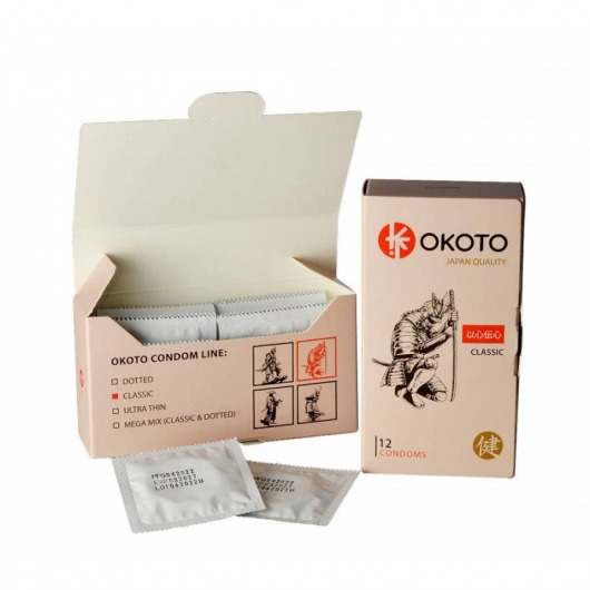 Презервативы OKOTO Classic - 12 шт. - Sitabella - купить с доставкой в Ачинске