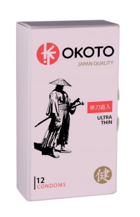 Тонкие презервативы OKOTO Ultra Thin - 12 шт. - Sitabella - купить с доставкой в Ачинске