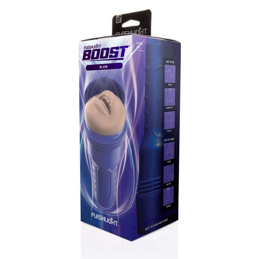 Мастурбатор-ротик Fleshlight Boost Blow - Fleshlight - в Ачинске купить с доставкой