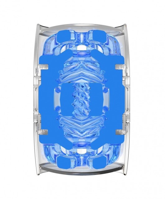 Мастурбатор Fleshlight Quickshot Turbo Blue Ice - Fleshlight - в Ачинске купить с доставкой