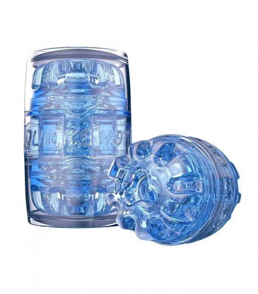 Мастурбатор Fleshlight Quickshot Turbo Blue Ice - Fleshlight - в Ачинске купить с доставкой