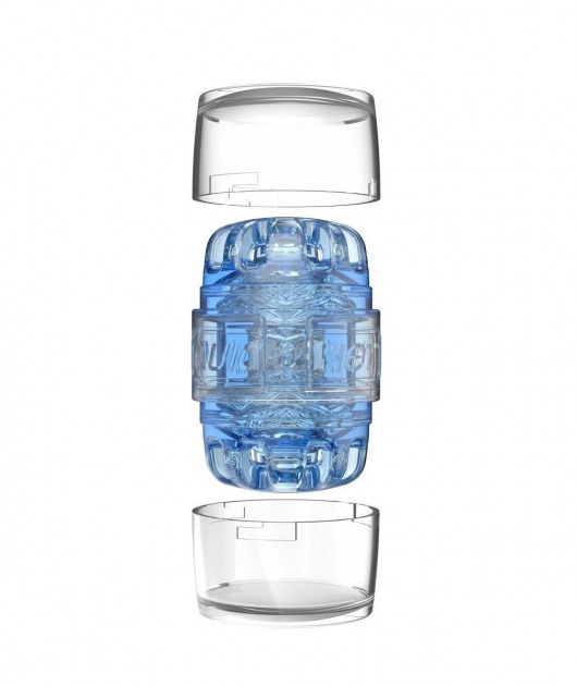 Мастурбатор Fleshlight Quickshot Turbo Blue Ice - Fleshlight - в Ачинске купить с доставкой