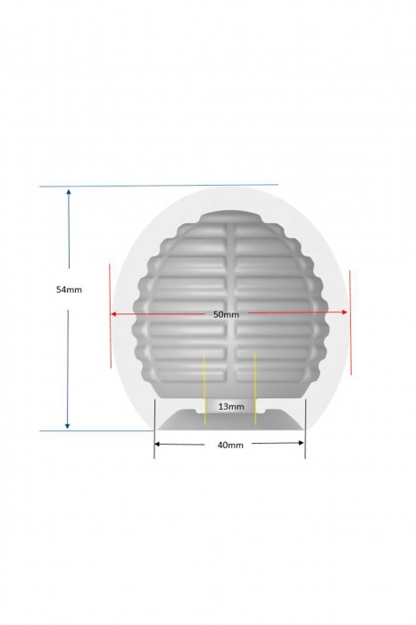 Белый мастурбатор-шар Lucky Ball Type 1 - MALESATION - в Ачинске купить с доставкой