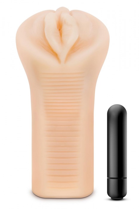 Мастурбатор-вагина Soft   Wet Veronika Realistic Beige Masturbator - Blush Novelties - в Ачинске купить с доставкой