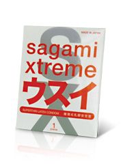 Ультратонкий презерватив Sagami Xtreme SUPERTHIN - 1 шт. - Sagami - купить с доставкой в Ачинске