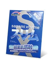 Презерватив Sagami Xtreme FEEL FIT 3D - 1 шт. - Sagami - купить с доставкой в Ачинске