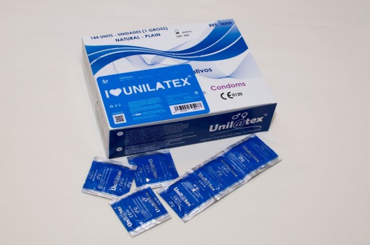 Классические презервативы Unilatex Natural Plain - 144 шт. - Unilatex - купить с доставкой в Ачинске