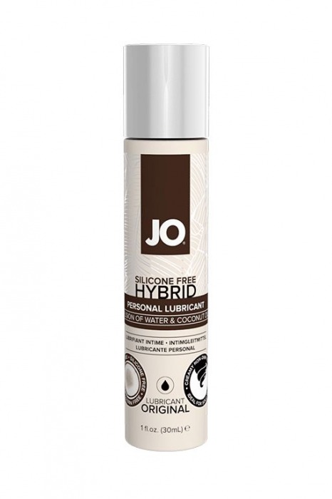 Водно-масляный лубрикант JO Silicon free Hybrid Lubricant ORIGINAL- 30 мл. - System JO - купить с доставкой в Ачинске