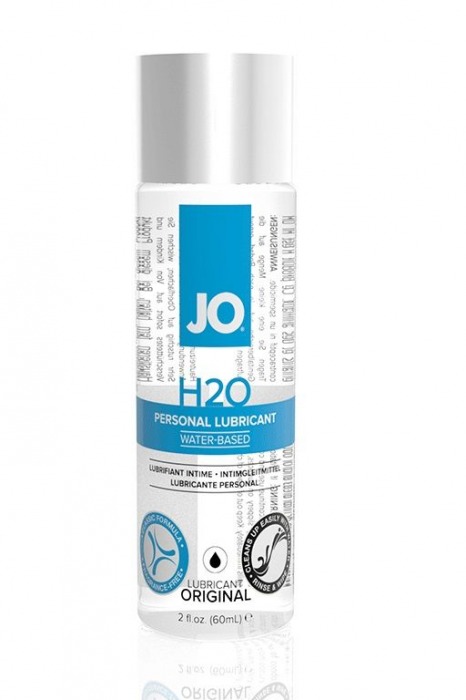 Нейтральный лубрикант на водной основе JO Personal Lubricant H2O - 60 мл. - System JO - купить с доставкой в Ачинске