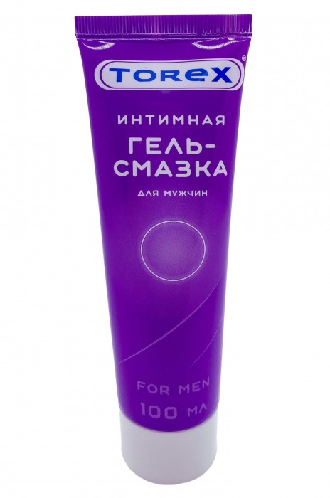Гель-смазка на водной основе For Men - 100 мл. - Torex - купить с доставкой в Ачинске