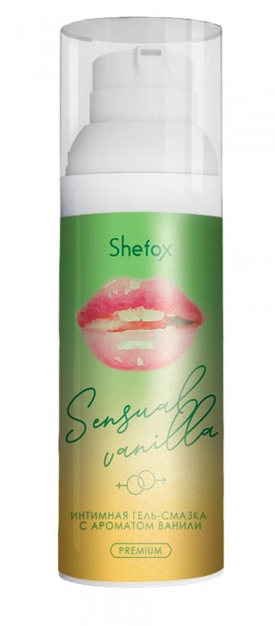 Интимная гель-смазка Shefox Premium «Чувственная ваниль» - 50 мл. - Shefox - купить с доставкой в Ачинске