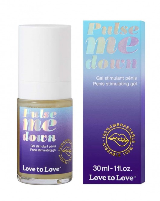 Стимулирующий гель для пениса Pulse Me Down - 30 мл. - Love to Love - купить с доставкой в Ачинске
